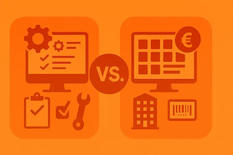 CMMS oder Inventarverwaltungssoftware: die wichtigsten Unterschiede