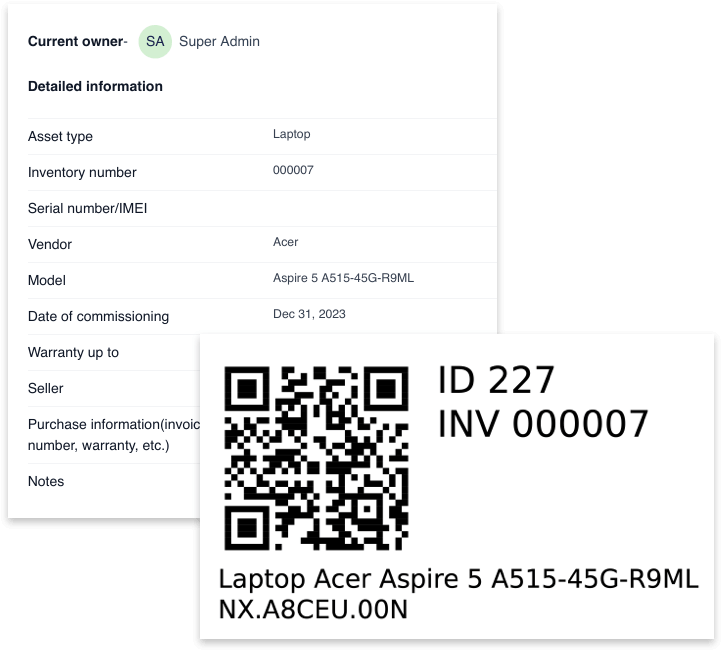 Asset Instantly with QR Codes and NFC