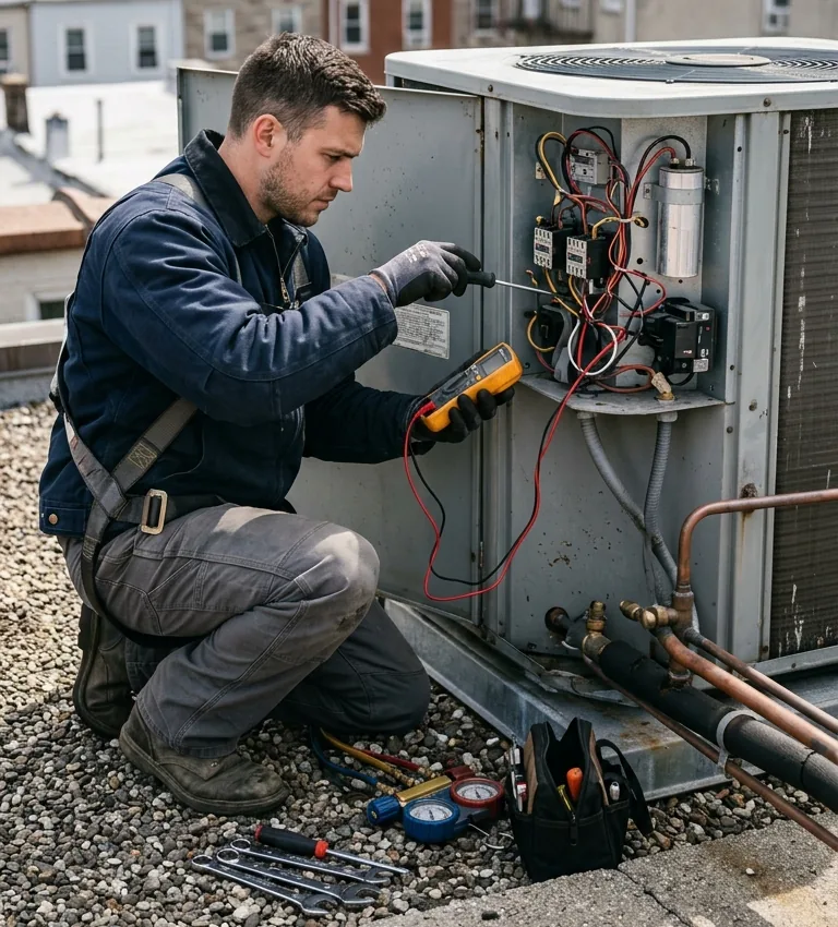 Property management asset tracking: HVAC, fire safety, elevators across portfolio