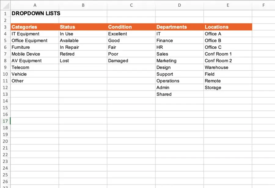 Settings sheet preview
