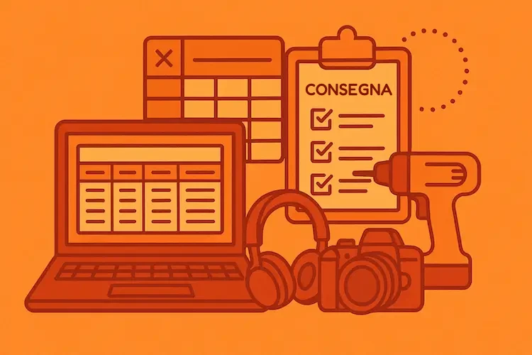 Registro consegne attrezzature su Excel: come costruirlo